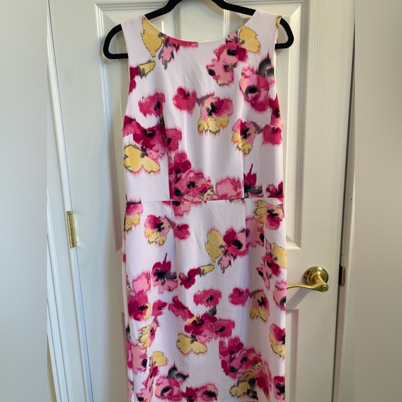 APT 9 floral sleeveless sheath silhouette dress - size 12 - Picture 5 of 6